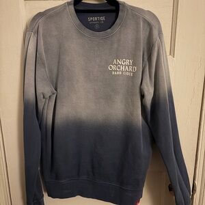 Women's Blue Crew Neck Sweater